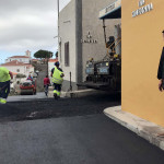 Los concejales Francisco Baute y José Miguel Mesa visitan las obras en Chiguergue.