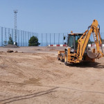 Obras campo fútbol Chío