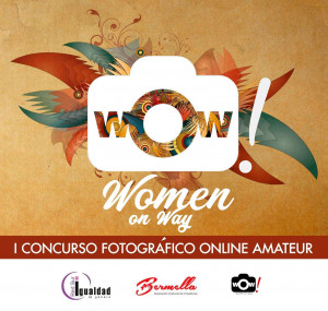 Cartel concurso fotográfico Women on Way-Red Sur Igualdad