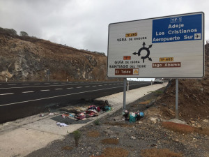 Restos coche quemado _Ramal de Fonsalía-agosto 2017