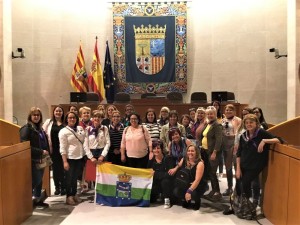 Viaje mujeres isoranas-Parlamento aragonés