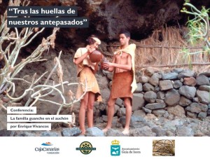 La familia guanche en el auchón