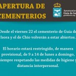 Apertura Cementerios