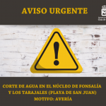 AVISO URGENTE CORTE DE AGUA (2)