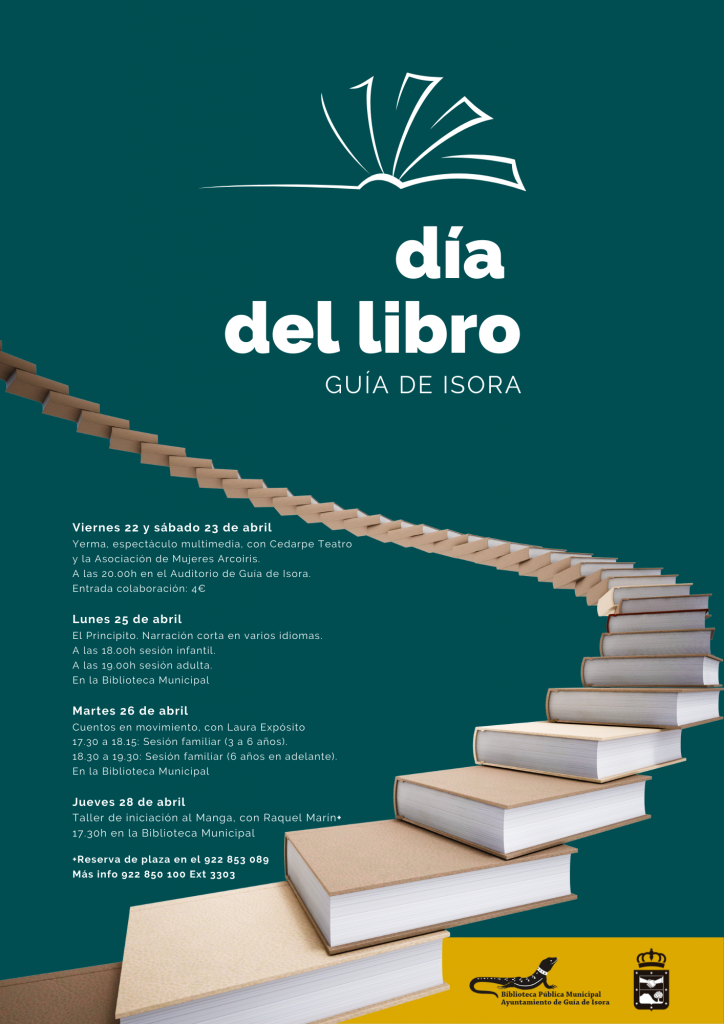 Cartel del Día del Libro 2022