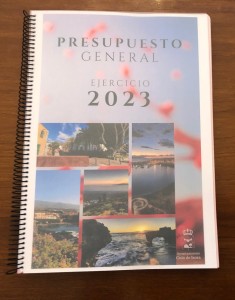 Portada presupuestos 2023