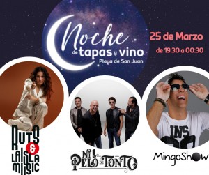 Conciertos noche de Tapas y Vinos