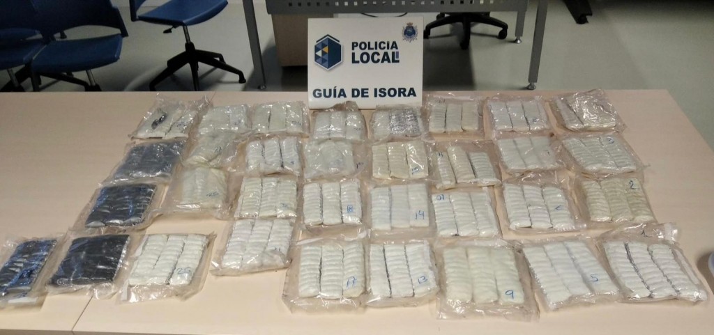 Droga incautada Guía de Isora